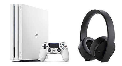 ソニーストアにて「PS4 Pro」の グレイシャー・ホワイトが販売再開！ワイヤレスヘッドホン最新モデルも登場！