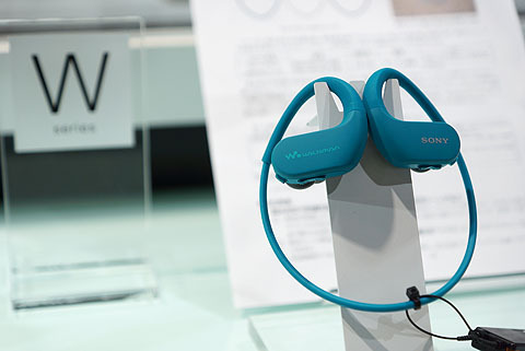 防水ウォークマン『WS410』シリーズ展示レポート