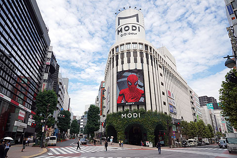 ソニースクエア渋谷プロジェクトのスパイダーマンイベントレポート