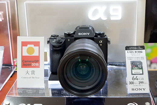 デジタル一眼”α9”カメラグランプリ2018大賞を受賞 - ソニーの新商品レビューを随時更新！ ソニーストアのお買い物なら正規 e-Sony