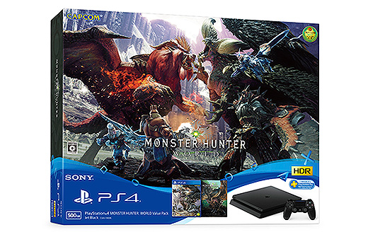 【数量限定】ソニーストアにて「PS4 MONSTER HUNTER: WORLD Value Pack」先行販売開始！