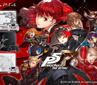 PS4&PS4 Proに『ペルソナ5 ザ・ロイヤル』とのコラボモデルが登場!トップカバーやコントローラーの単品販売も!