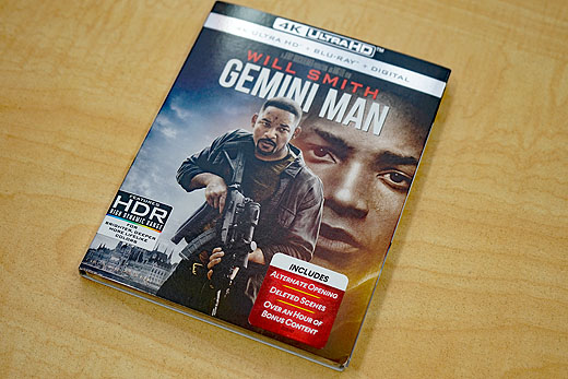 史上最強映画ソフト『GEMINI MAN』輸入盤が到着