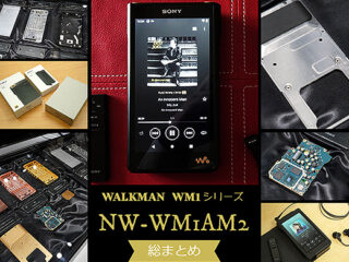 【これを読めば全てわかる！】真の高音質を追求したウォークマン『WM1シリーズ』のアルミ切削筐体モデル『NW-WM1AM2』総まとめレビュー！