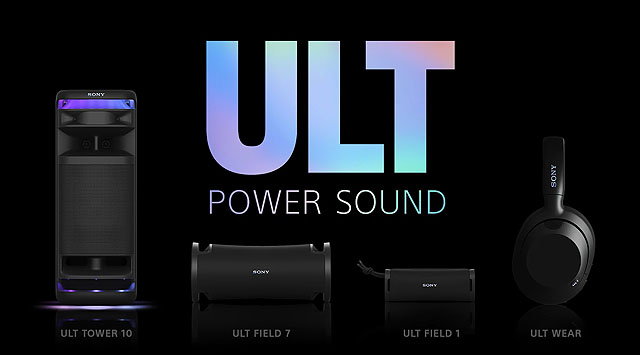 海外にてスピーカーとヘッドホンの新シリーズ『ULT POWER SOUND』が発表
