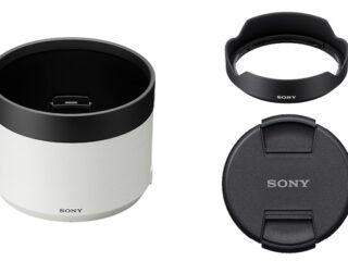「SEL400800G」「SEL16F18G」専用レンズフードとフィルター径105㎜のレンズフロントキャップが新登場！　7月11日より受注開始