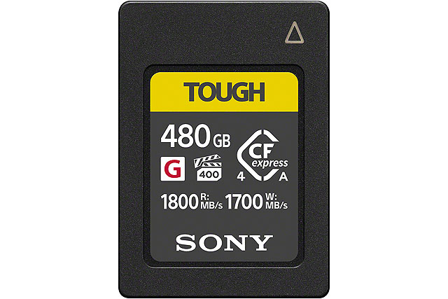 【新製品】『CFexpress Type A』カードが大幅値下げ＆240GBと480GBが追加！