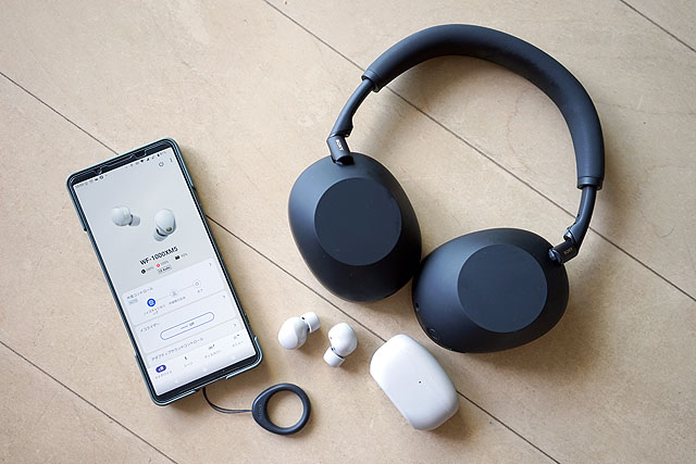 【レビュー】ソニーワイヤレスヘッドホンの『LE Audio』接続を「WF-1000XM5」「WH-1000XM6」で試してみました
