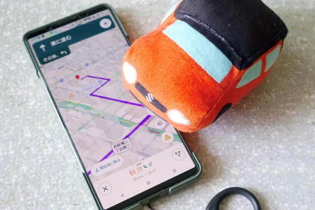 XperiaでGeminiとAndroid Auto、Google マップ、Google フォトの連携を試している画面