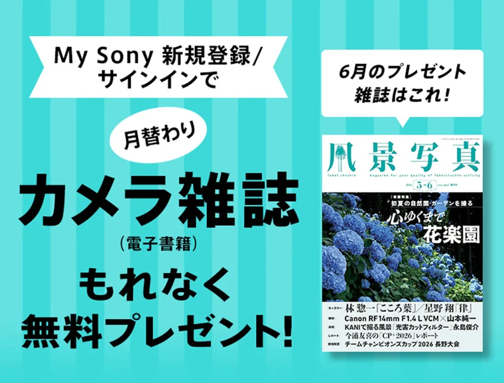 カメラ アーカイブ - ソニーの新商品レビューを随時更新！ ソニー