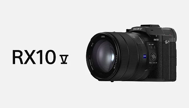 ソニーのレンズ一体型カメラ RX10 V DSC-RX10M5 24-600mmズームとAI被写体認識AFを搭載した新製品イメージ