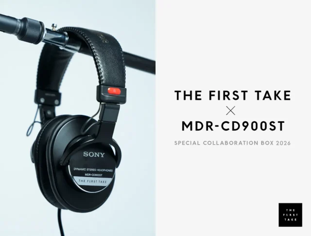THE FIRST TAKEとMDR-CD900STの限定コラボBOX（Hydro Flaskボトル付き）