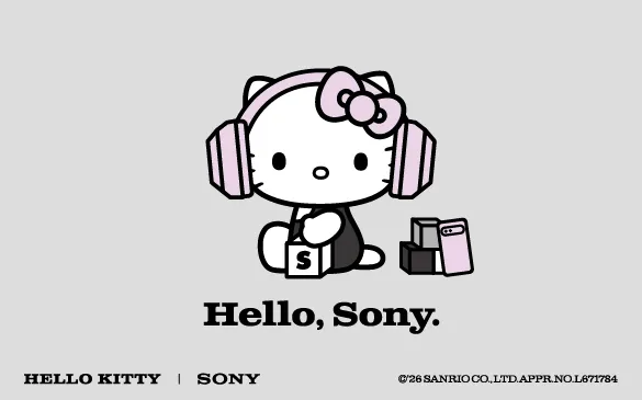 ソニーストア限定 Xperia 10 VIIIとWH-CH730Nのハローキティ コラボレーションモデル