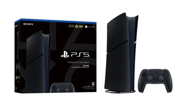 PS5 デジタル・エディション ミッドナイト ブラック 日本語専用